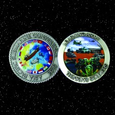 Coin & Souvenir - pewter medal with UV Print
